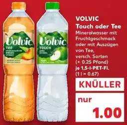 Kaufland VOLVIC Touch oder Tee Angebot