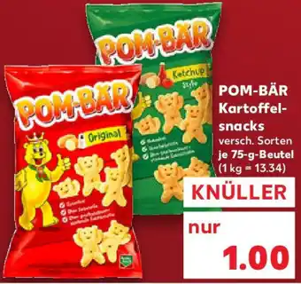Kaufland POM-BÄR Kartoffelsnacks Angebot