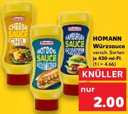 Kaufland HOMANN Würzsauce Angebot
