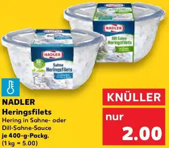 Kaufland NADLER Heringsfilets Angebot