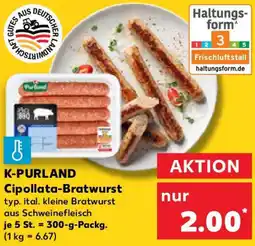 Kaufland K-PURLAND Cipollata-Bratwurst Angebot