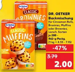 Kaufland DR. OETKER Backmischung Angebot