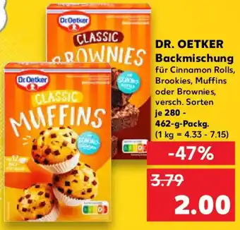 Kaufland DR. OETKER Backmischung Angebot