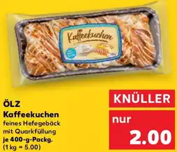 Kaufland ÖLZ Kaffeekuchen Angebot