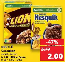 Kaufland NESTLÉ Cerealien Angebot