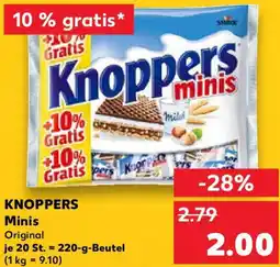 Kaufland KNOPPERS Minis Angebot
