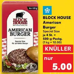 Kaufland BLOCK HOUSE American Burger Angebot