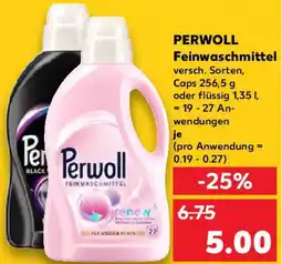 Kaufland PERWOLL Feinwaschmittel Angebot