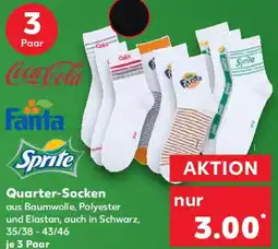 Kaufland Quarter-Socken Angebot