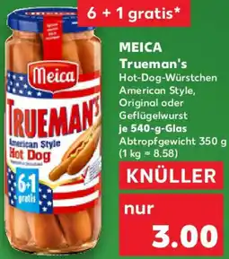 Kaufland MEICA Trueman's Angebot
