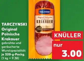 Kaufland TARCZYNSKI Original Polnische Krakauer Angebot