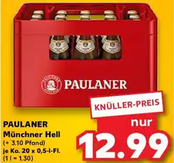 Kaufland PAULANER Münchner Hell Angebot