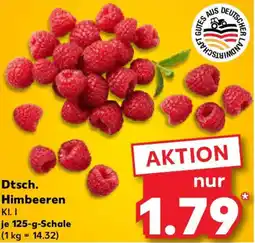 Kaufland Dtsch. Himbeeren Angebot