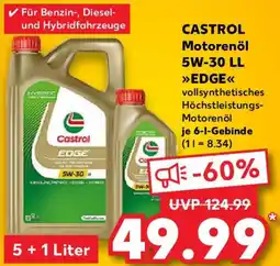 Kaufland CASTROL Motorenöl 5W-30 LL EDGE Angebot