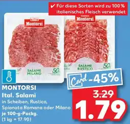 Kaufland MONTORSI Ital. Salami Angebot