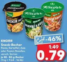 Kaufland KNORR Snack-Becher Angebot