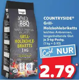Kaufland COUNTRYSIDE Grill Holzkohlebriketts Angebot
