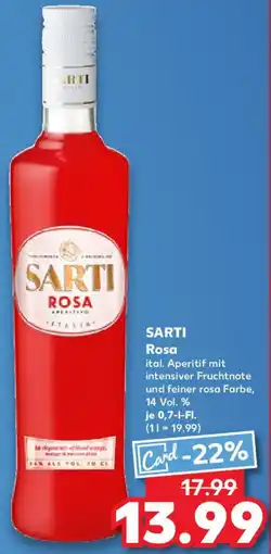 Kaufland SARTI Rosa Angebot
