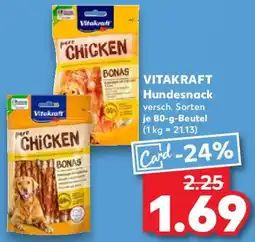 Kaufland VITAKRAFT Hundesnack Angebot
