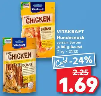 Kaufland VITAKRAFT Hundesnack Angebot