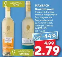 Kaufland MAYBACH Qualitätswein Angebot