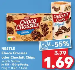 Kaufland NESTLÉ Choco Crossies oder Choclait Chips Angebot