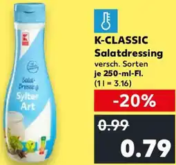 Kaufland K-CLASSIC Salatdressing Angebot
