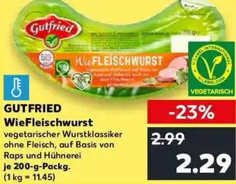 Kaufland GUTFRIED WieFleischwurst Angebot