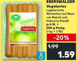 Kaufland EBERSWALDER Vegetarios Angebot