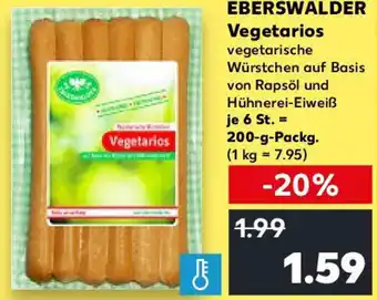 Kaufland EBERSWALDER Vegetarios Angebot
