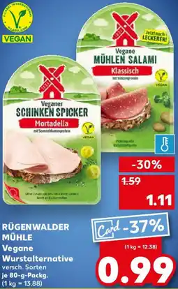Kaufland RÜGENWALDER MÜHLE Vegane Wurstalternative Angebot