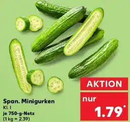 Kaufland Span. Minigurken Angebot