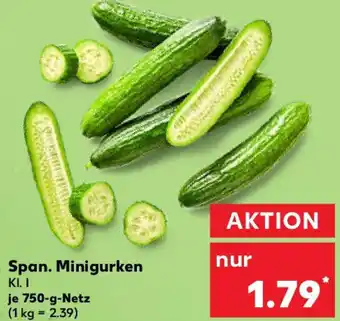 Kaufland Span. Minigurken Angebot