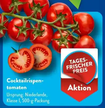 Aldi Süd Cocktailrispentomaten Angebot