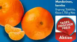 Aldi Süd Mandarinen, kernlos Angebot