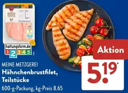 Aldi Süd MEINE METZGEREI Hähnchenbrustfilet, Teilstücke Angebot