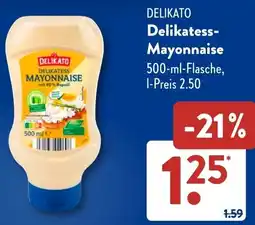 Aldi Süd DELIKATO Delikatess Mayonnaise Angebot