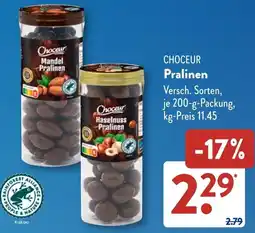 Aldi Süd CHOCEUR Pralinen Angebot