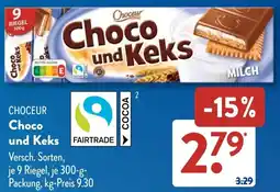 Aldi Süd CHOCEUR Choco und Keks Angebot