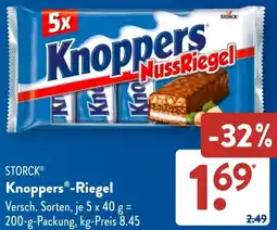 Aldi Süd STORCK Knoppers Riegel Angebot