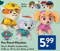 Aldi Süd Paw-Patrol-Plüschtier Angebot