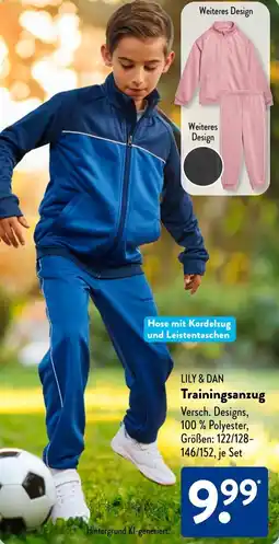 Aldi Süd LILY & DAN Trainingsanzug Angebot