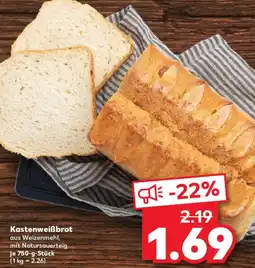 Kaufland Kastenweißbrot Angebot