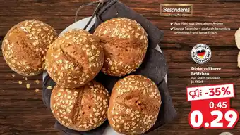 Kaufland Dinkelvollkornbrötchen Angebot