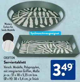 Aldi Süd CROFTON Serviertablett Angebot