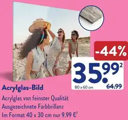 Aldi Süd Acrylglas-Bild Angebot