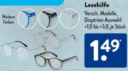 Aldi Süd Lesehilfe Angebot