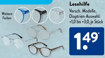 Aldi Süd Lesehilfe Angebot
