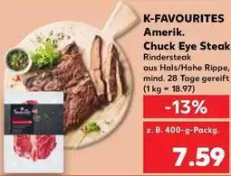 Kaufland K-FAVOURITES Amerik. Chuck Eye Steak Angebot