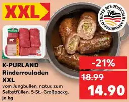 Kaufland K-PURLAND Rinderrouladen XXL Angebot